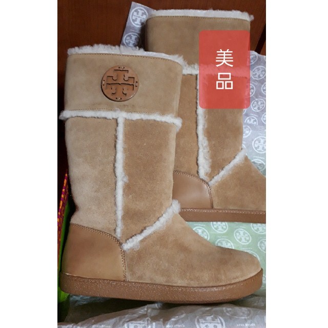 お中元 TORY BURCH ムートンブーツ 新品 magallanesen100palabras.cl