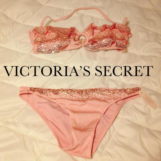 Victoria's Secret(ヴィクトリアズシークレット)のヴィクシー♡スパンコール水着 レディースの水着/浴衣(水着)の商品写真