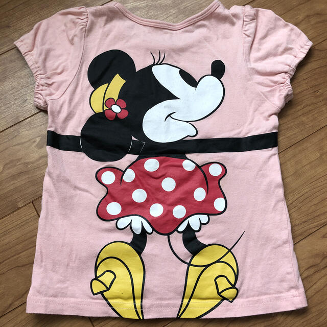 ベルメゾン(ベルメゾン)のミニーちゃんTシャツ キッズ/ベビー/マタニティのキッズ服女の子用(90cm~)(Tシャツ/カットソー)の商品写真