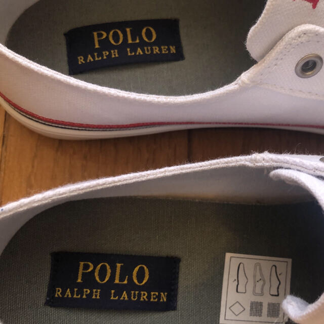 POLO RALPH LAUREN(ポロラルフローレン)の24日まで値下げ❗️新品未使用polo スニーカー2000円→1600円 レディースの靴/シューズ(スニーカー)の商品写真