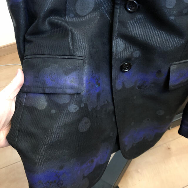 COMME des GARCONS HOMME PLUS(コムデギャルソンオムプリュス)のプリュス  ペイント　テーラードジャケット  ジュンヤワタナベ sacai メンズのジャケット/アウター(テーラードジャケット)の商品写真