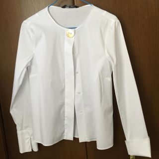 ザラ(ZARA)のZARAの白ブラウス(シャツ/ブラウス(長袖/七分))