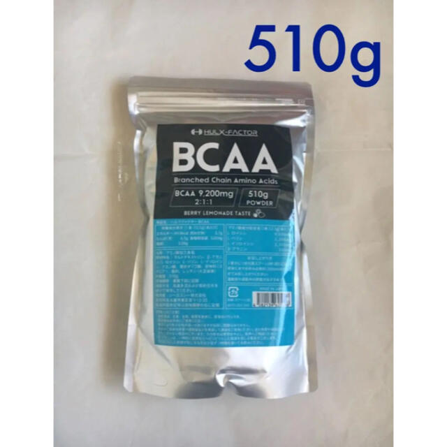 新品！BCAAパウダー  510g サプリメント プロテイン 食品/飲料/酒の健康食品(アミノ酸)の商品写真