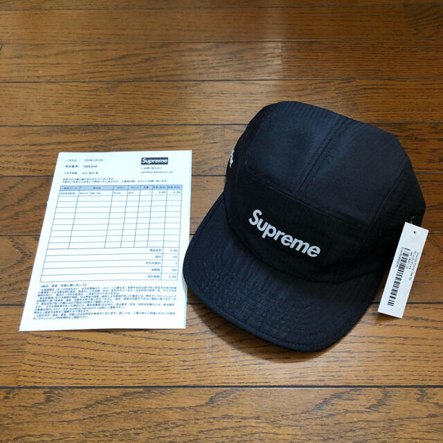 supreme keviar camp cap 黒