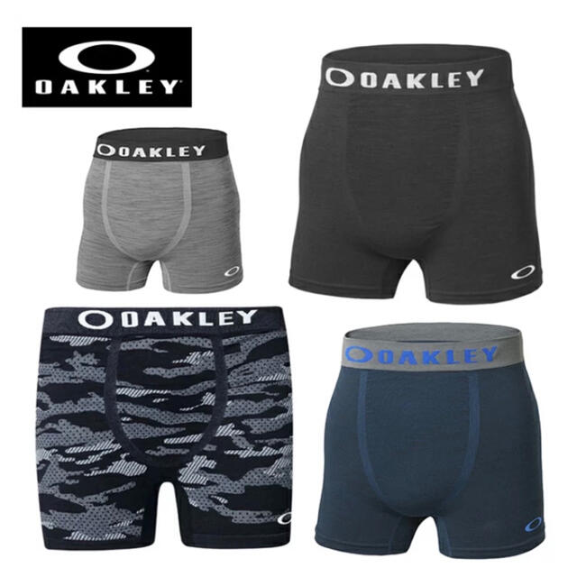 Oakley(オークリー)のOAKLEY オークリー メンズ アンダーウェア XL 黒 99497JP メンズのアンダーウェア(ボクサーパンツ)の商品写真