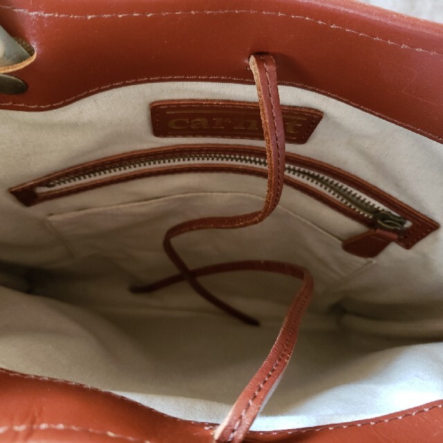 PVC COATED CANVAS FLAT TOTE / PEARL HAND