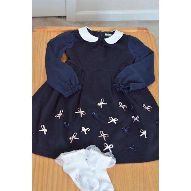 TOCCA(トッカ)のtocca キッズ　ワンピース　120 卒園　入学式に キッズ/ベビー/マタニティのキッズ服女の子用(90cm~)(ワンピース)の商品写真