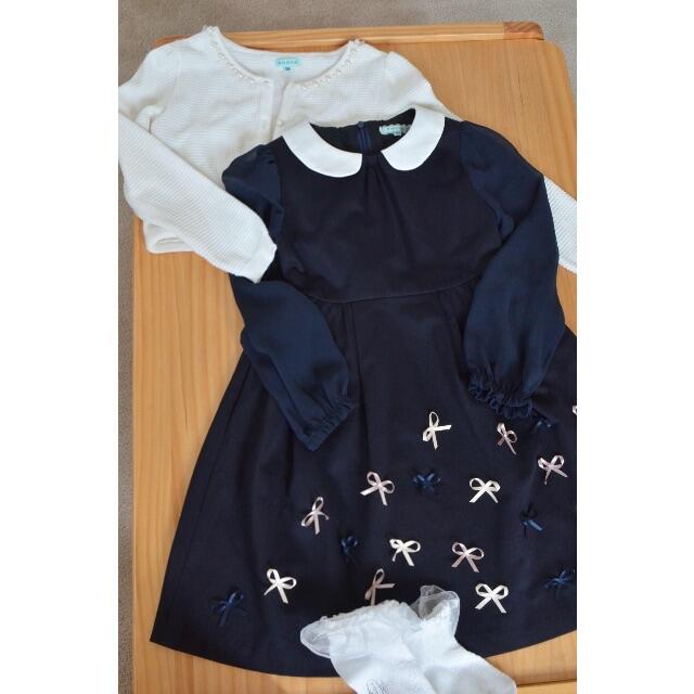 TOCCA(トッカ)のtocca キッズ　ワンピース　120 卒園　入学式に キッズ/ベビー/マタニティのキッズ服女の子用(90cm~)(ワンピース)の商品写真