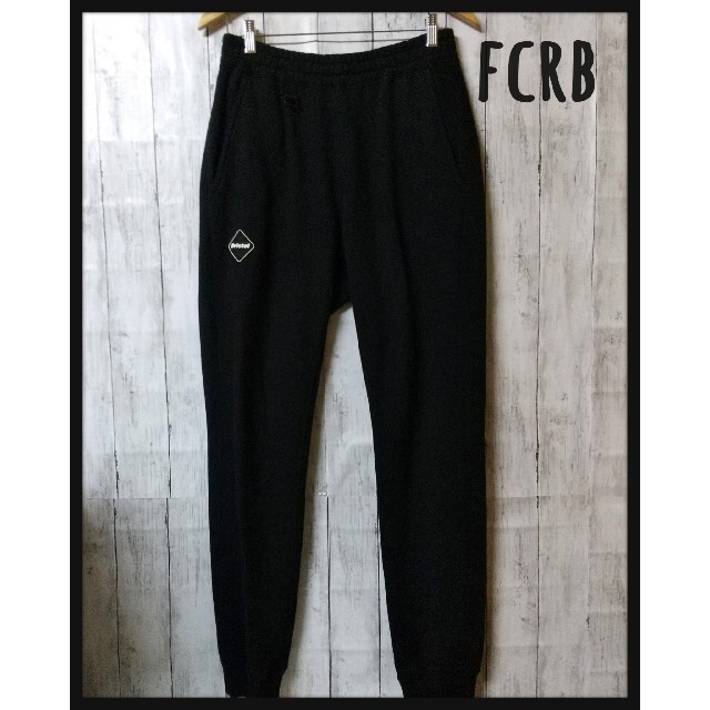 その他fcrb f.c.real bristol エンブレム スウェット パンツ 黒