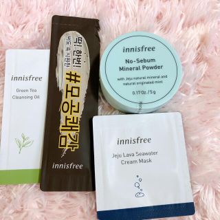 イニスフリー(Innisfree)のイニスフリー　ノーセバムミネラルパウダー　サンプルつき(フェイスパウダー)