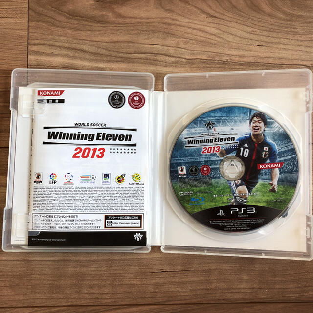 KONAMI(コナミ)のワールドサッカー ウイニングイレブン 2013 PS3 エンタメ/ホビーのゲームソフト/ゲーム機本体(家庭用ゲームソフト)の商品写真