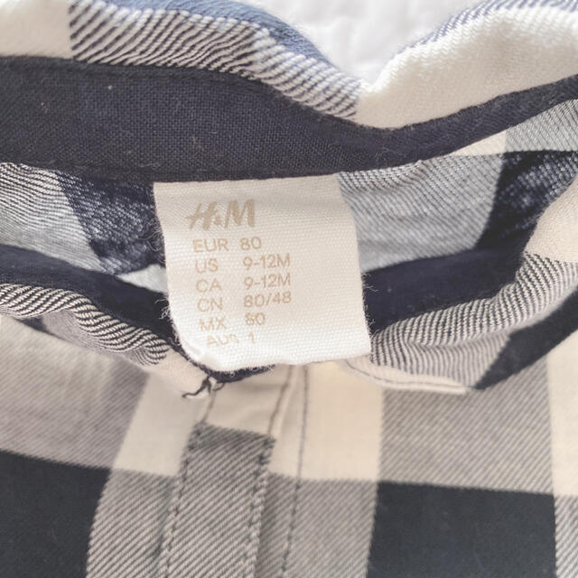 H&M(エイチアンドエム)のH＆M 2点セット キッズ/ベビー/マタニティのベビー服(~85cm)(ワンピース)の商品写真