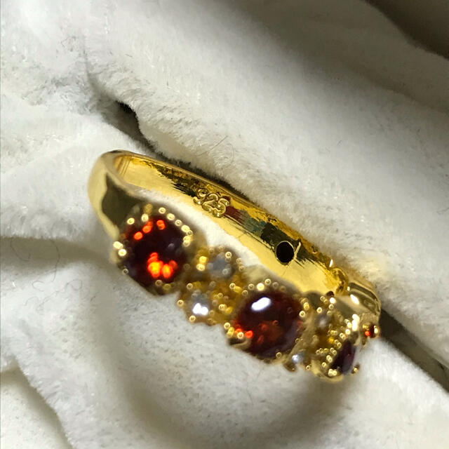 指輪 リング♦️レディース ジルコニア❤️ルビー レディースのアクセサリー(リング(指輪))の商品写真