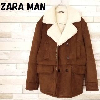 極美品❗️ZARAMAN ブラウン系ムートンジャケット　サイズXL アウター