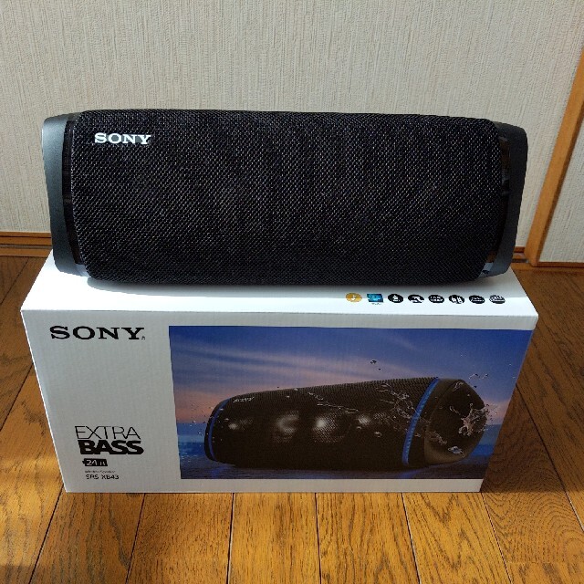 SONY SRS-XB43 ワイヤレスポータブルスピーカー ソニーオーディオ機器