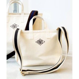 アパルトモンドゥーズィエムクラス(L'Appartement DEUXIEME CLASSE)の【AMERICANA/アメリカーナ】AME Tote Bag Mini ブラウン(トートバッグ)