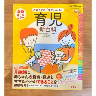 お値下げ‼️月齢ごとに「見てわかる！」育児新百科 育児本(結婚/出産/子育て)