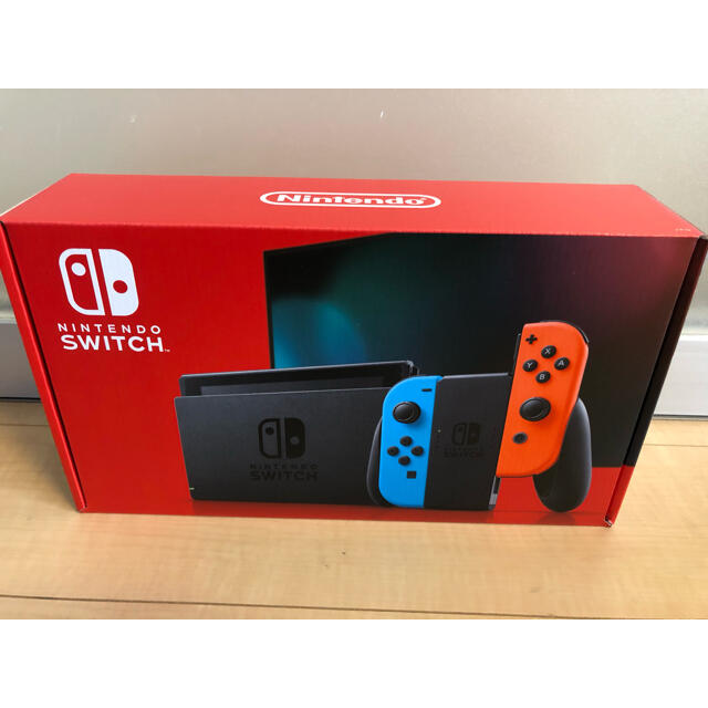 新品未開封 任天堂 ニンテンドースイッチ ネオンブルー レッド 本体