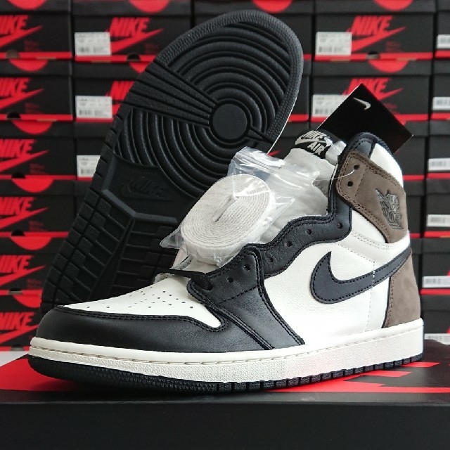 新品未使用 黒タグ 28.5㎝ JORDAN1 ダークモカジョーダン NIKE