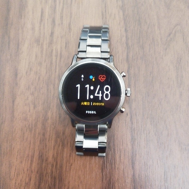 FOSSIL(フォッシル)のFOSSIL FTW4024 フォッシル スマートウォッチ ジェネレーション5 メンズの時計(腕時計(デジタル))の商品写真