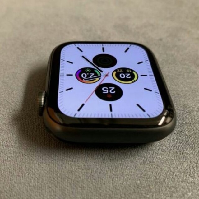 Apple Watch(アップルウォッチ)のApple Watch Series5 GPSモデル アルミニウム 44mm メンズの時計(腕時計(デジタル))の商品写真