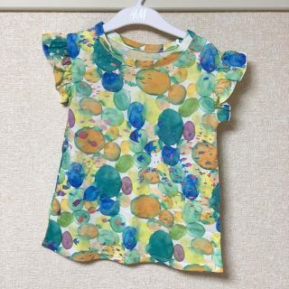 グラニフ(Design Tshirts Store graniph)の子供服 半袖 グラニフ フリル 90(Tシャツ/カットソー)