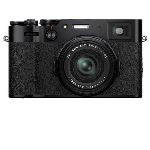 富士フイルム(フジフイルム)の【新品未開封】フジフイルム　FUJIFILM X100V ブラック スマホ/家電/カメラのカメラ(コンパクトデジタルカメラ)の商品写真