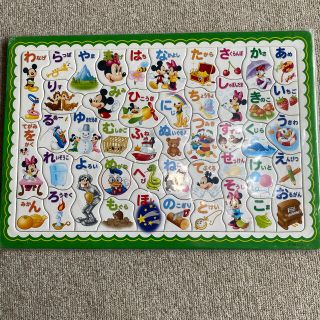 ディズニー(Disney)のひらがなパズル　カタカナパズル　（セットで）(知育玩具)