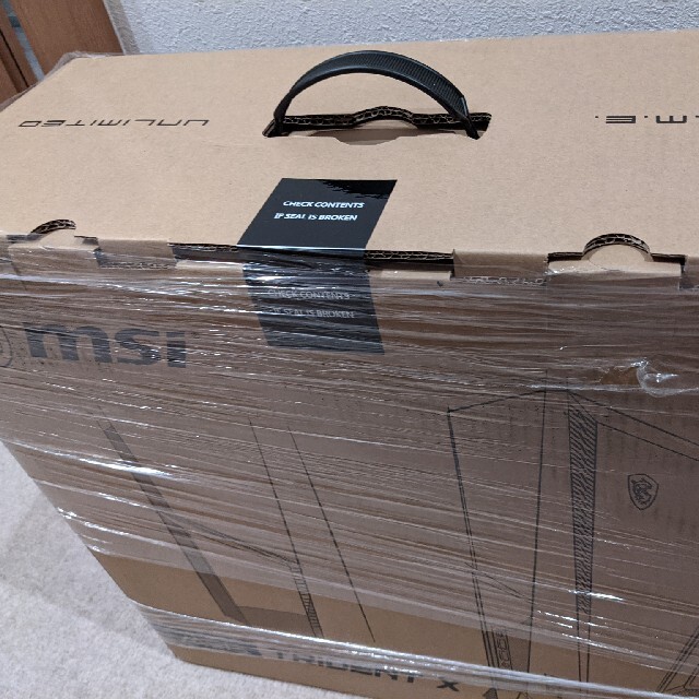 新品 ゲーミング MSI Trident X Core i7 RTX2070S本体重量67Kg