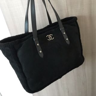 シャネル(CHANEL)の美品♡早い者勝ち♡シャネル CHANEL ターンロック　ムートン トートバッグ(ショルダーバッグ)