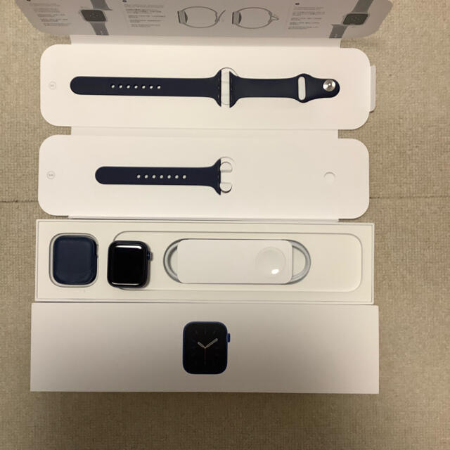 Apple Watch series6 ブルー アルミニウム 40mm GPS