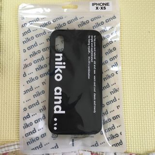 ニコアンド(niko and...)のニコアンド　スマホケース！新品、未使用！！(iPhoneケース)