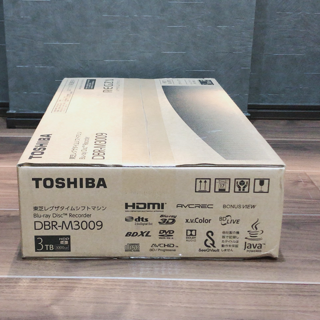 東芝(トウシバ)のレグザタイムシフトマシン 東芝 TOSHIBA DBR-M3009 スマホ/家電/カメラのテレビ/映像機器(ブルーレイレコーダー)の商品写真