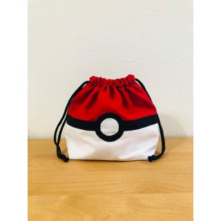 お弁当袋　ポケモン　巾着(ランチボックス巾着)