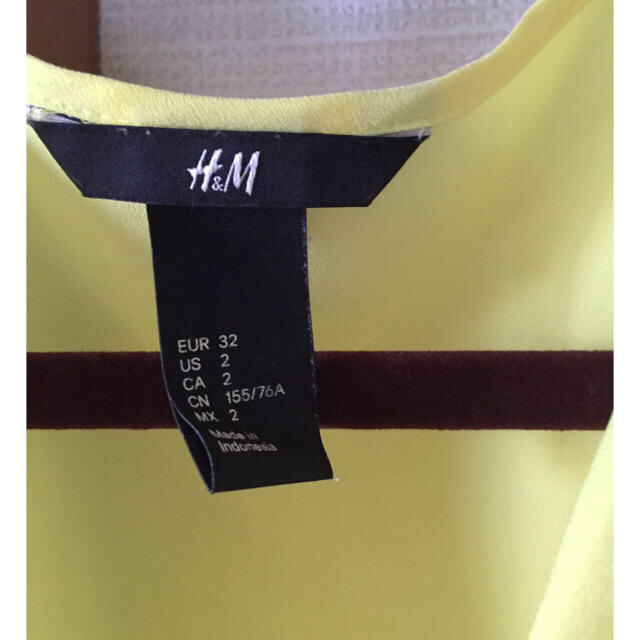 H&M(エイチアンドエム)のシフォンタンクトップ レディースのトップス(シャツ/ブラウス(半袖/袖なし))の商品写真