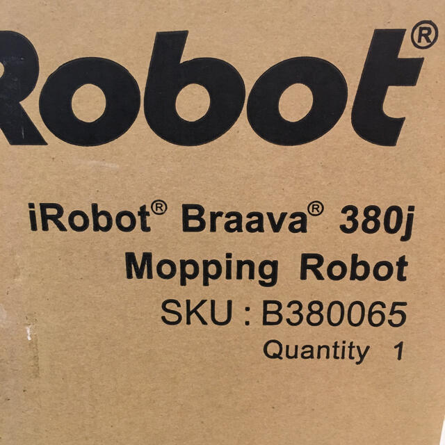 IROBOT ブラーバ380J 未使用（90018101） - 掃除機