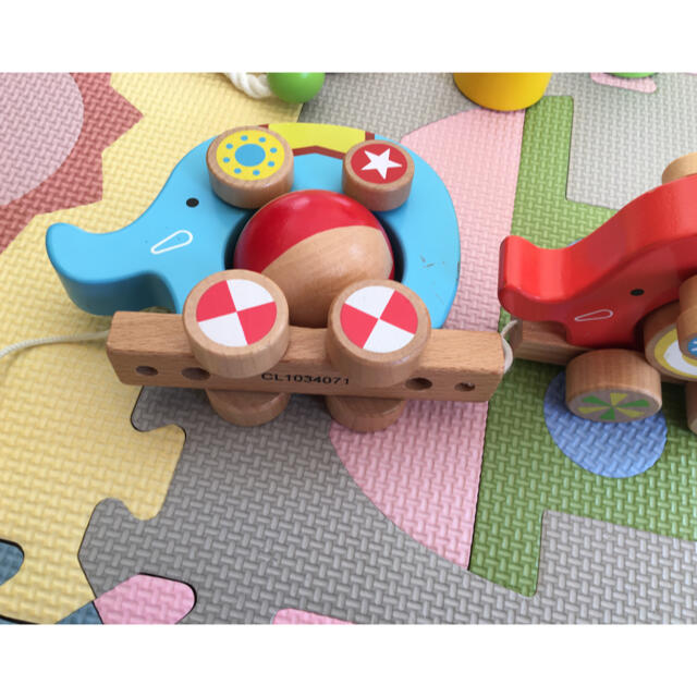 mikihouse(ミキハウス)のミキハウス 積み木 セット キッズ/ベビー/マタニティのおもちゃ(知育玩具)の商品写真