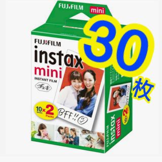 フジフイルム(富士フイルム)の【新品未使用】チェキフィルム 30枚 instax mini(その他)