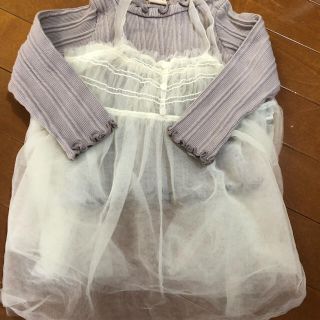 プティマイン(petit main)の専用　プティマイン  カットソー　トップス　長袖　チュールトップス　セット　90(Tシャツ/カットソー)