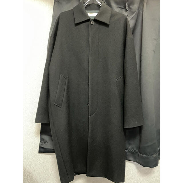 UNUSED(アンユーズド)のNEON SIGN 19AW COCOON COAT ブラック メンズのジャケット/アウター(ステンカラーコート)の商品写真