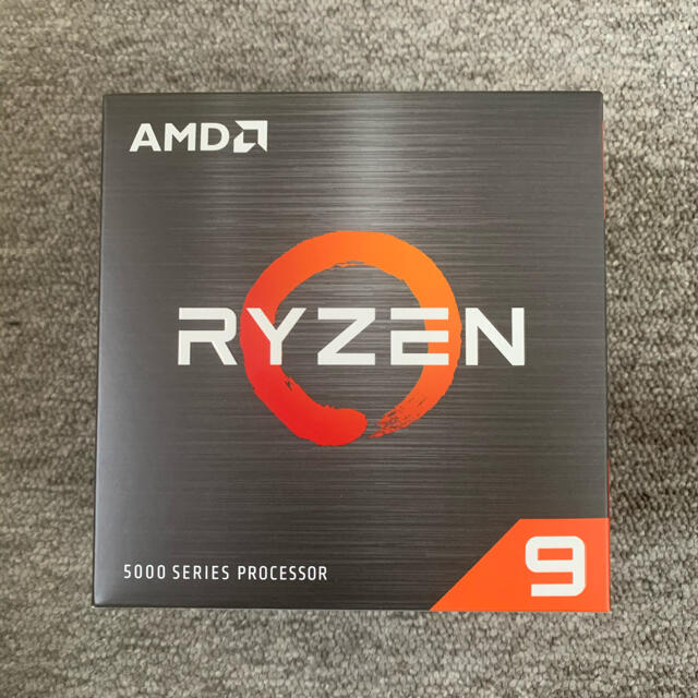 新品未使用品 AMD Ryzen 9 5900X 国内正規代理店品 スマホ/家電/カメラのPC/タブレット(PCパーツ)の商品写真