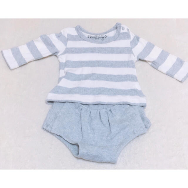 baby 長袖　ロンパース　70size キッズ/ベビー/マタニティのベビー服(~85cm)(ロンパース)の商品写真