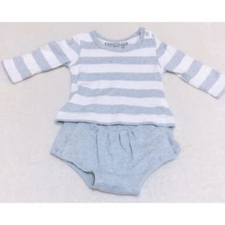 baby 長袖　ロンパース　70size(ロンパース)