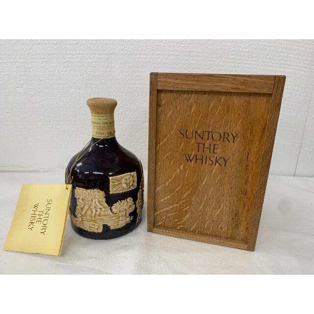 SUNTORY サントリー　ザ・ウイスキー　760ml 木箱入 食品/飲料/酒の酒(ウイスキー)の商品写真