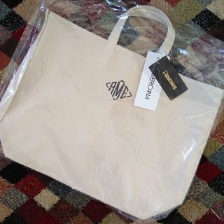 アパルトモンドゥーズィエムクラス(L'Appartement DEUXIEME CLASSE)のLサイズ ネイビー AMERICANA/アメリカーナ AME Tote Bag(トートバッグ)