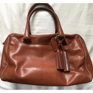 コーチ(COACH)のCOACH レザーボストンバッグ(ボストンバッグ)