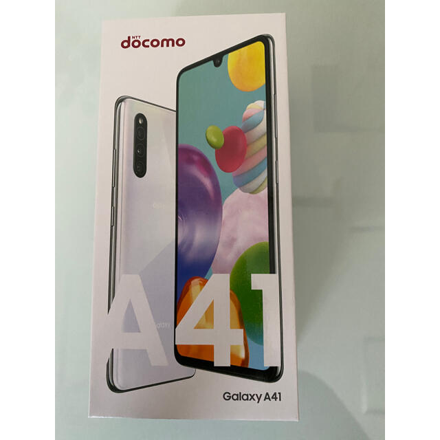 Galaxy A41 white SM-A415D(ZW) 【2022春夏新色】 www.gold-and-wood.com