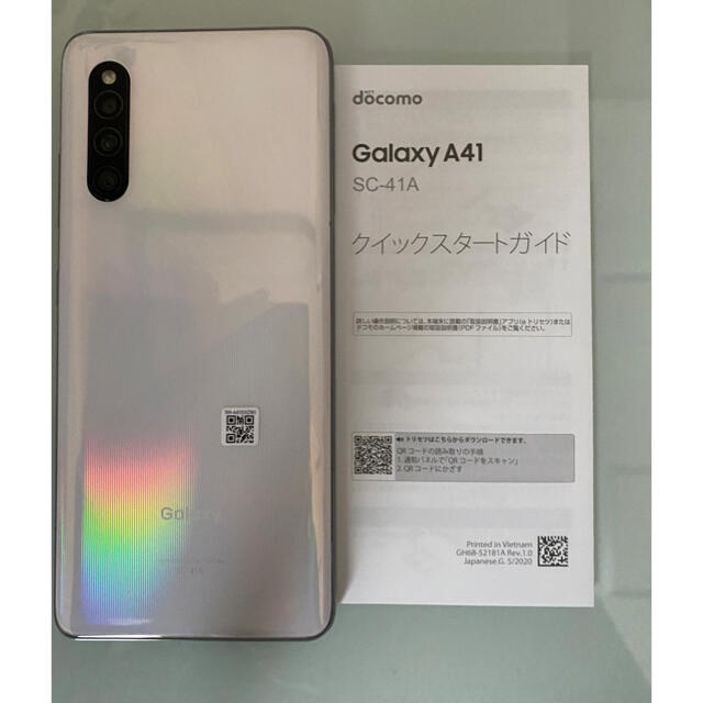Galaxy A41 white SM-A415D(ZW)