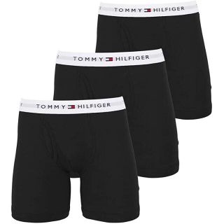 トミーヒルフィガー(TOMMY HILFIGER)の(トミーヒルフィガー) ロングボクサーパンツ 下着 3枚セット [並行輸入品](ボクサーパンツ)