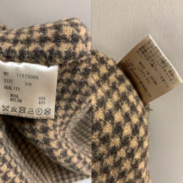 TODAYFUL - todayful over check coat 最終値下げの通販 by fra's shop